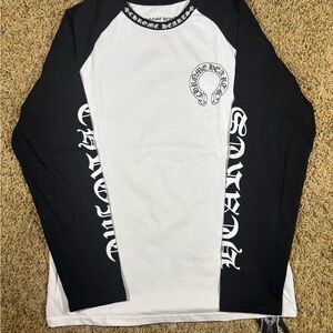 **New W/ Tags** Chrome Hearts Horseshoe Neck Long Sleeve